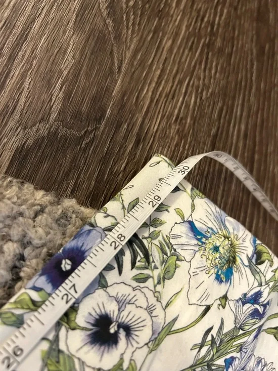 NWT Antonio Melani Grover Clear Skies Ivory Blue Jumpsuit Romper Size 12 - Picture 13 of 14